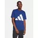 ADIDAS SPORTSWEAR Funkcionalna majica Essentials temno modra / bela