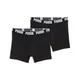 PUMA Boxer Briefs (6-Pack) Men, Clothing, Black/Various Logo Colors, 3