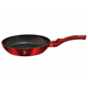BERLINGERHAUS Ponev z marmornato površino 28 cm Burgundija Metallic Line BH-1253