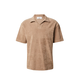 DAN FOX APPAREL Majica Leif temno bež