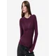 Busem Majica Blusen burgund