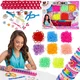 Mega Creative KREATIVNI SET za izdelavo ZAPESTNIC, ZAPESTNICA IZ GUMIC, DIY nakit 3+