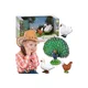 COLLECTA Collecta Komplet kmetijskih živali, podeželske živali 3+