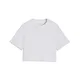 PUMA Class Relaxed Cropped Graphic Tee Youth, Age, White Glow Heather, 11-12Y