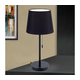 Orion LA 4-1205/1 - Stona lampa sa USB portom LUDWIG 1xE27/40W/230V crna