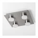 LED stropno svetlo 4xLED/4W/230V mat hrom