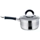 KINGHoff Jeklena ponev s pokrovom 1,0 l 14 cm KH1254