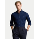 Polo Ralph Lauren Srajca 710928254001 Mornarsko modra Slim Fit