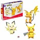 MEGA BLOKS Mega Construx Pikachu, 3 kosi GYH06