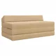 Sofa na razvlačenje Zelena Siva 120 x 60 x 49 cm Tkanina
