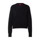 HUGO Pulover Solanu 50545092 Črna Regular Fit