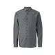 JACK & JONES Srajca JPRBLAParker svetlo siva/črna