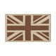 Claw Gear Great Britain DESERT čičak oznaka –  – ROK SLANJA 7 DANA –