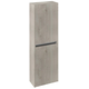 SAPHO Visoka Omarica NIRONA 40x140x20cm, 2 Vrata, Univerzalna, Hrast Mocca