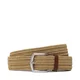 POLO RALPH LAUREN Pas 34MM BRAIDED FABRIC STRETCH, rjava