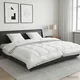vidaXL Set odeje in blazine 3 pcs 200x200 cm 4 letni časi 140+220 GSM