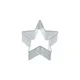 Star-shaped cookie-cutter, stainless steel, 4 cm - by Kitchen Craft