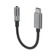 Adapter LDNIO LSY80c za slusalice Type-C na 3,5 mm sivi