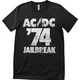 AC/DC Majica ´74 Jailbreak Unisex Black 2XL