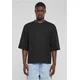 Mens T-shirt oversized Cropped black