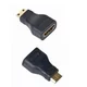 Gembird menjač pola kabla mini-HDMI Crno