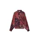 Scalpers Bluza lila/mešane barve