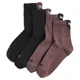 PUMA Heart Crew Socks Women (2-pack), Women, Dark Brown, 39-42