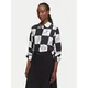Karl Lagerfeld Bluza črna / bela