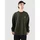 Vans Left Chest II Loose Crew Sweater dried kelp