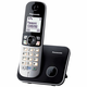 Panasonic Telefon bežični, DECT, 1,8 LCD zaslon, spikerfon - KX-TG6811FXB