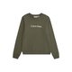 Calvin Klein Jeans Majica temno zelena/bela