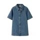 NAME IT Obleka NKFGIANNA moder denim