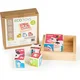 EcoToys Lesene kocke Živali, 8 kock