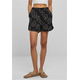 AOP Viscose Resort Blackflower Womens Shorts