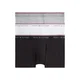 Tommy Hilfiger Underwear Boksarice pegasto siva/živo rdeča/črna/bela