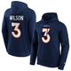 Russell Wilson 3 Denver Broncos Graphic duks sa kapuljačom