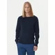 Calvin Klein Pulover LV04LB327G Mornarsko modra Regular Fit