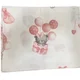 Lillo&Pippo muslin pelena 75x75, roze balon