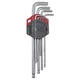 WURTH Red Stripe Set dugih imbus ključeva, šestougaonih 1.5 - 10 mm, 9 kom