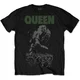 Queen News of the World 40th Full Cover Black M Majica