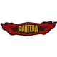 Pantera Flames Iron-On Patch