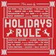 Various Artists - Holidays Rule (Reissue) (Limited Edition) (Transparent Red Coloured) (2 LP)