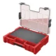 shumee QBRICK PRO Organizer 300 MFI Red Ultra HD velika škatla s penastim vložkom