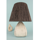 Opviq Stona lampa YL680, 25x20x35 cm, IP20, Braon-bela