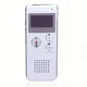 KJB Digitalni diktafon z glasovno aktivacijo in predvajanjem MP3, 32 GB, srebrn