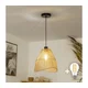 Brilagi - LED luster na kablu CERIA BOHO 1xE27/40W/230V O 30 cm braon