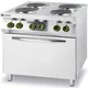 Hendi 4-ploščni električni štedilnik s konvekcijsko pečico GN1/1 Kitchen Line - Hendi 225936