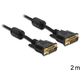 Povezovalni kabel Delock DVI-D 24 1 moški > moški 2 m