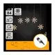 Aigostar - LED spoljni lanac 84xLED/230V 1,2x1m IP44 topla bela pahuljice