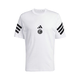 ADIDAS PERFORMANCE Funkcionalna majica Fortuna Düsseldorf črna/bela